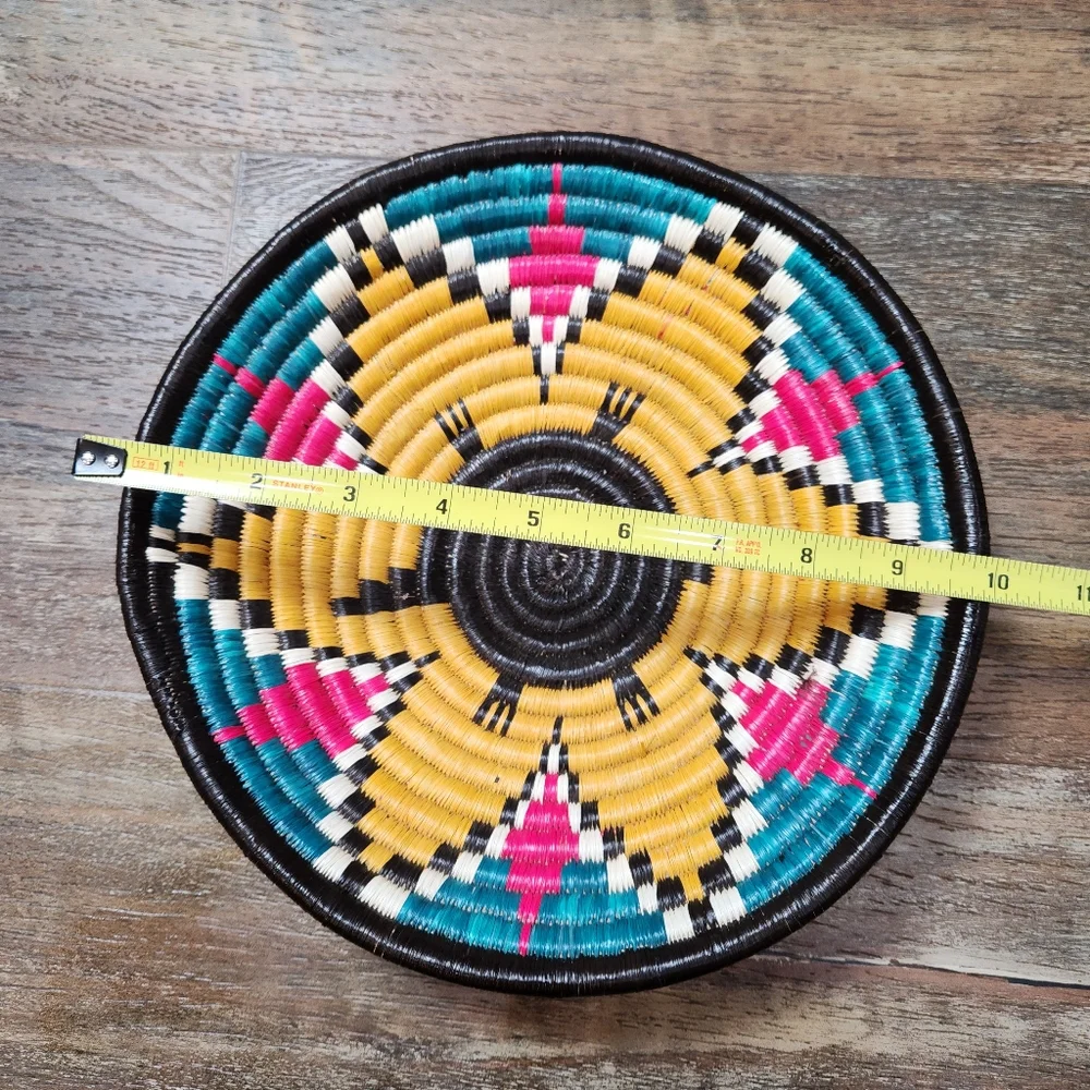 Vintage Southwest Navajo Inspired Basket 10